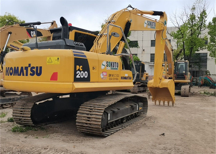 20 tấn máy đào giá rẻ đã qua sử dụng nhập khẩu Nhật Bản Komatsu Pc 200-8 với hiệu suất tốt và thời gian làm việc thấp