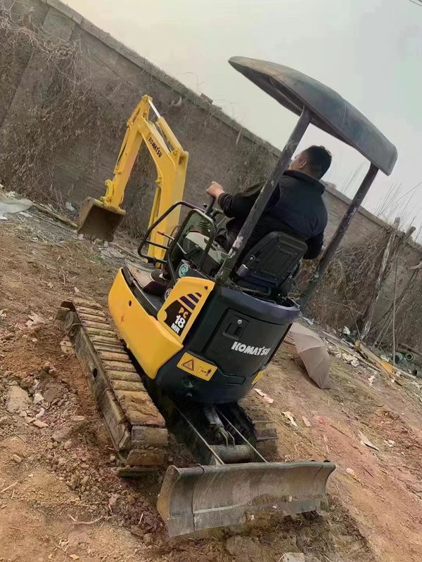 Máy móc đất sử dụng máy đào 2 tấn chất lượng cao máy đào mini Komatsu pc 18 MR
