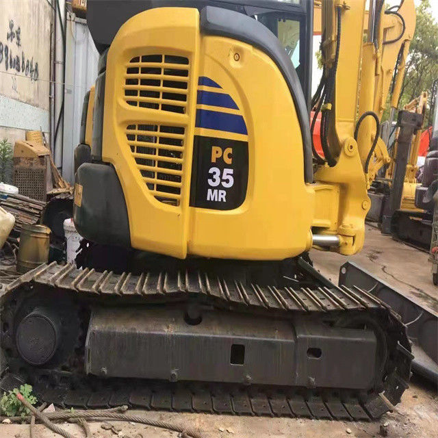 Giá thấp 3 tấn sử dụng Nhật Bản nhập khẩu Komatsu pc 35 MR máy đào bò với giờ làm việc ngắn hơn