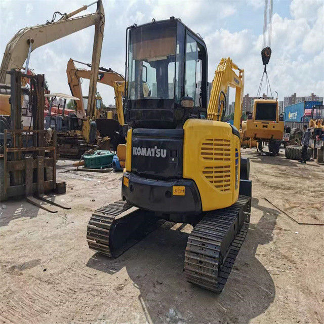 Chất lượng cao 6 tấn sử dụng Nhật Bản nhập khẩu Komatsu pc 55 MR máy đào bò với giờ làm việc ngắn hơn