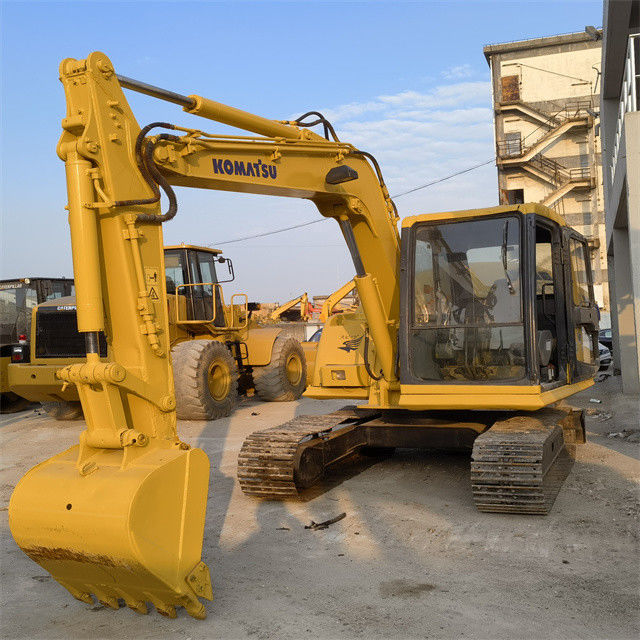 Chất lượng cao 6,3 tấn sử dụng Nhật Bản nhập khẩu Komatsu pc 55 MR máy đào bò với giờ làm việc ngắn hơn