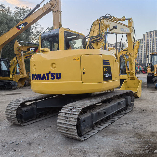 Sử dụng Komatsu pc128US máy đào bò từ Nhật Bản trong tình trạng tuyệt vời sẵn sàng bán