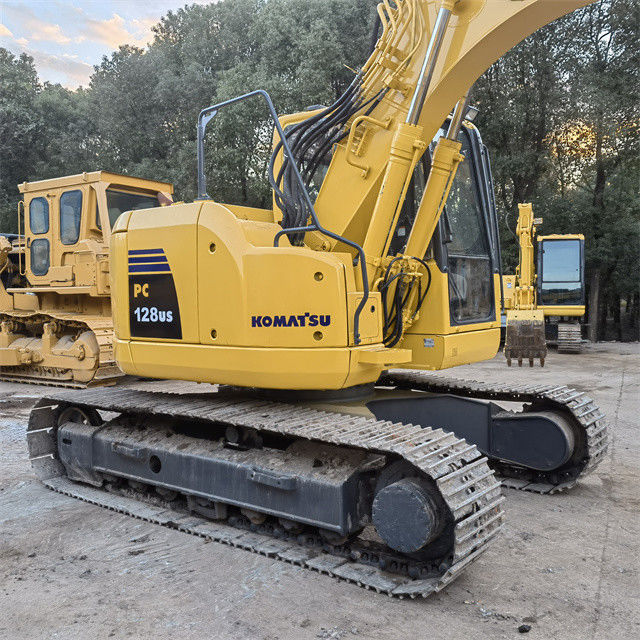 Sử dụng Komatsu pc128US máy đào bò từ Nhật Bản trong tình trạng tuyệt vời sẵn sàng bán