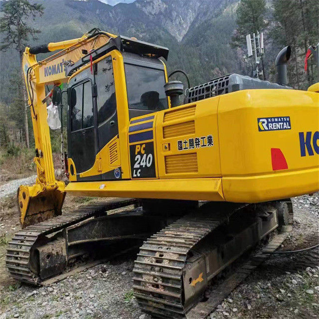 26 tấn gần như mới Nhật Bản nhập khẩu crawler excavator máy sử dụng sửa chữa Komatsu pc 240LC-8