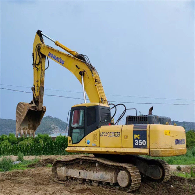 35 tấn gần như mới Nhật Bản nhập khẩu crawler excavator máy sử dụng sửa chữa Komatsu pc 350-7