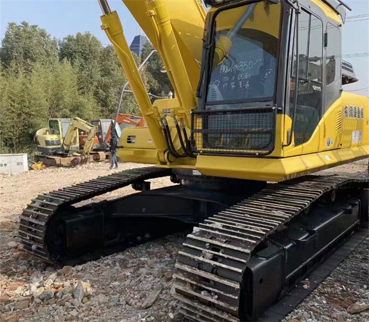 35 tấn gần như mới Nhật Bản nhập khẩu crawler excavator máy sử dụng sửa chữa Komatsu pc 350-7