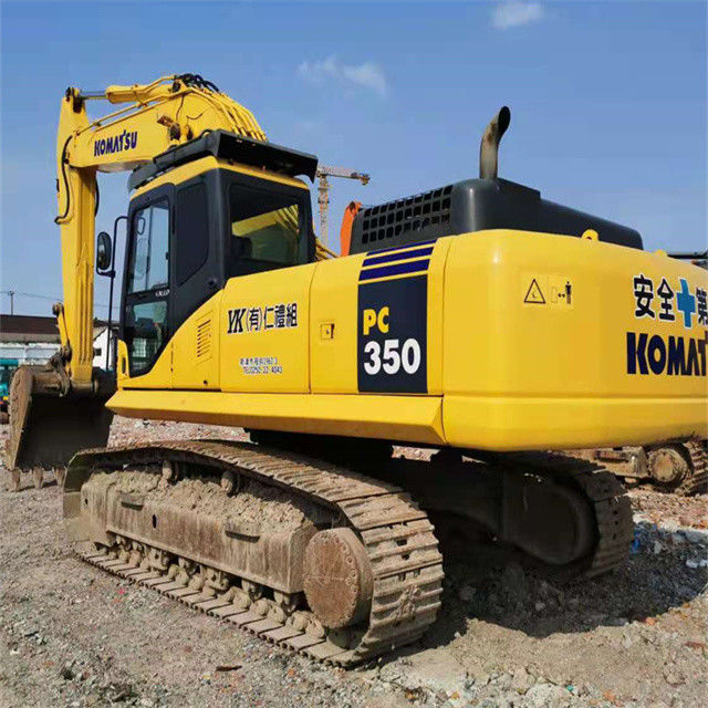 35 tấn gần như mới Nhật Bản nhập khẩu crawler excavator máy sử dụng sửa chữa Komatsu pc 350-7