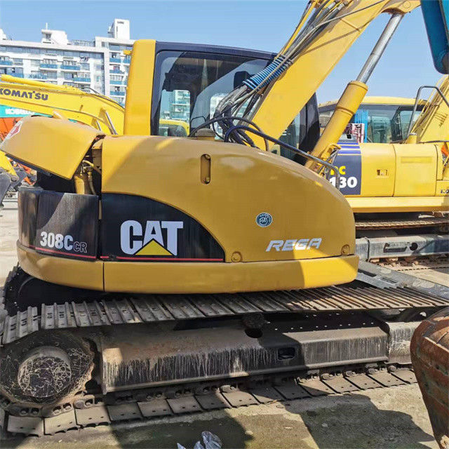 9 tấn sẵn sàng để làm việc và có kinh nghiệm sử dụng Nhật Bản nhập khẩu CAT 308 C trong tình trạng tốt