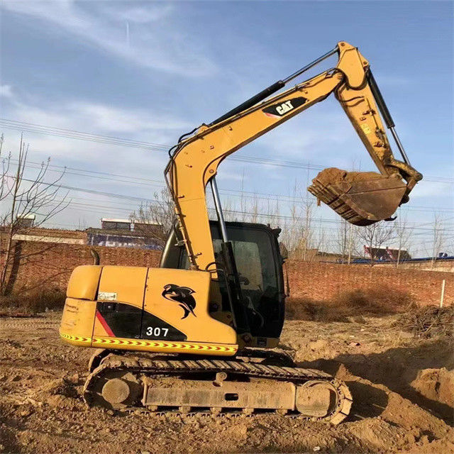 7 tấn gần như mới Nhật Bản nhập khẩu máy đào crawler được sử dụng sửa chữa CAT 307 D