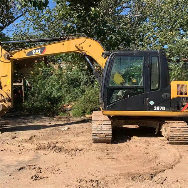 7 tấn gần như mới Nhật Bản nhập khẩu máy đào crawler được sử dụng sửa chữa CAT 307 D
