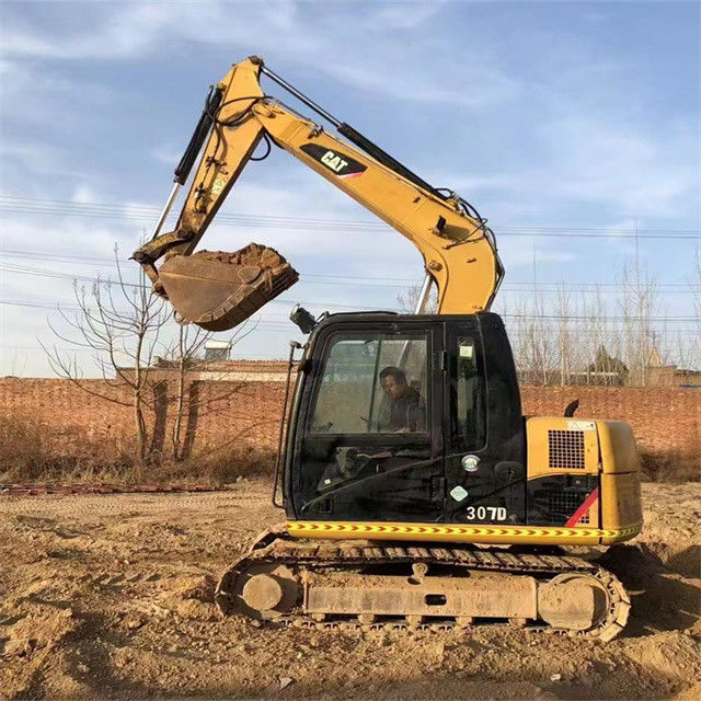 7 tấn gần như mới Nhật Bản nhập khẩu máy đào crawler được sử dụng sửa chữa CAT 307 D
