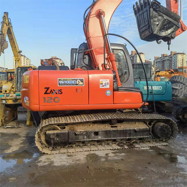 12.5 tấn mini sẵn sàng để làm việc và có kinh nghiệm sử dụng Nhật Bản nhập khẩu Hitachi ZX 120 trong tình trạng tốt