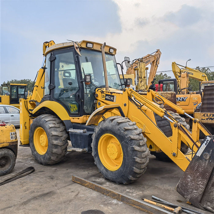 8 tấn Jcb 4cx Backhoe Loader Excavator sử dụng Anh 8.18t sử dụng Loader nhỏ gọn