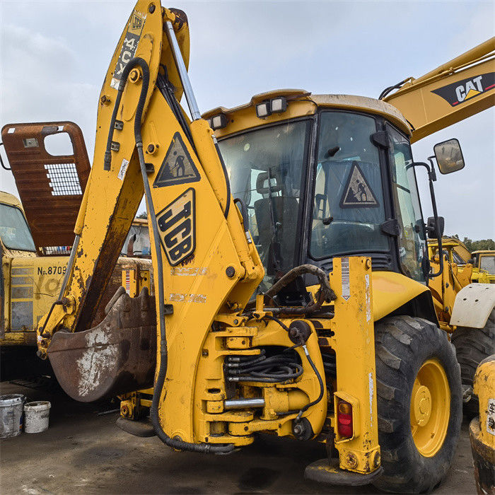 8 tấn Jcb 4cx Backhoe Loader Excavator sử dụng Anh 8.18t sử dụng Loader nhỏ gọn