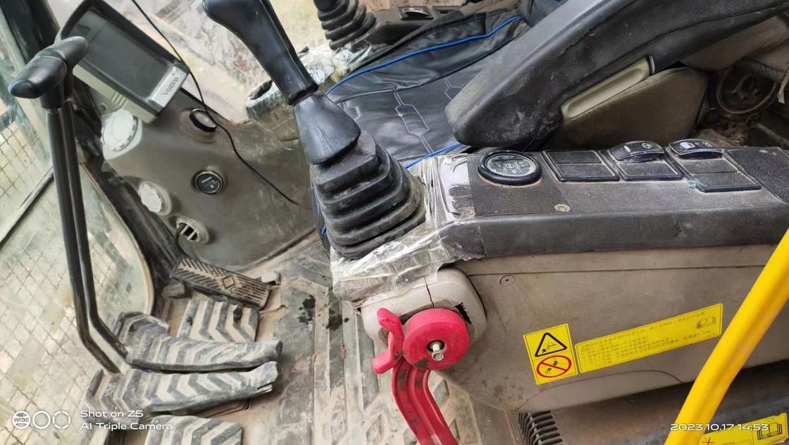 Thụy Điển nhập khẩu chất lượng cao Volvo EC350DL máy đào bò được sử dụng gần như mới