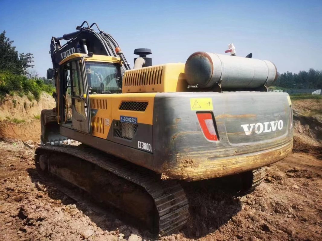Thụy Điển nhập khẩu chất lượng cao Volvo EC380 máy đào lượn được sử dụng gần như mới