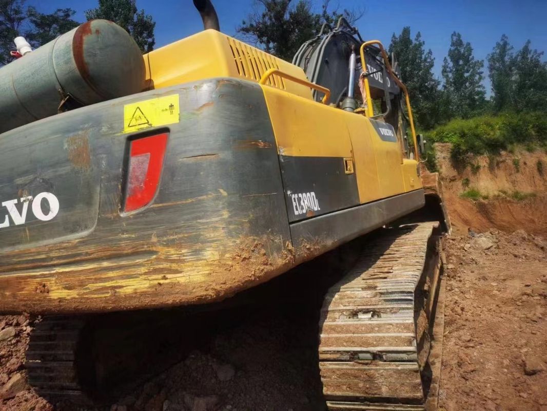 Thụy Điển nhập khẩu chất lượng cao Volvo EC380 máy đào lượn được sử dụng gần như mới