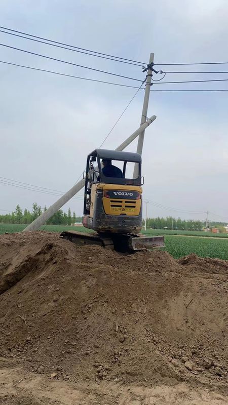 Thụy Điển nhập khẩu chất lượng cao Volvo EC18D máy đào lượn sử dụng gần như mới