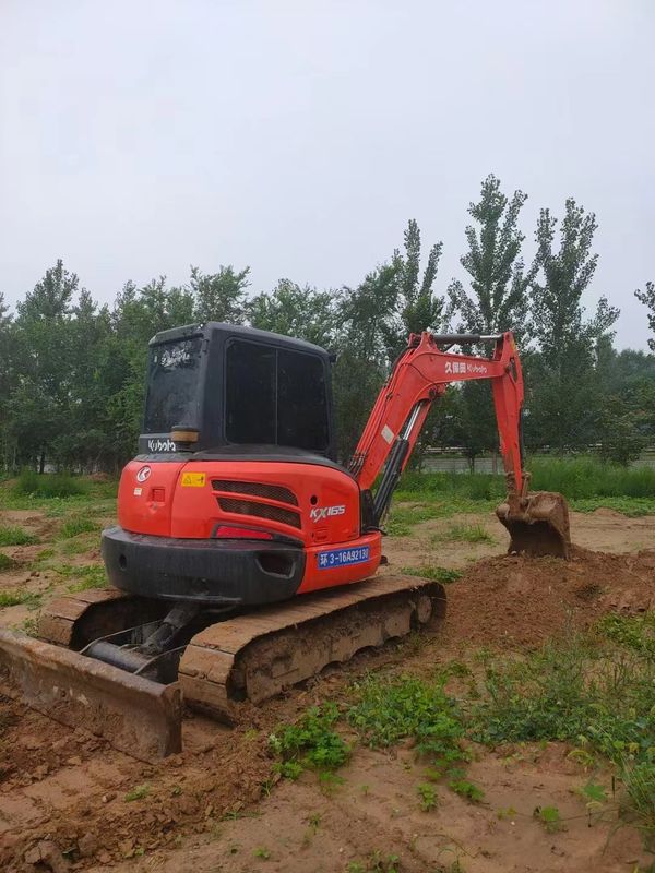 Kubota Mini Excavator cũ Kubota Kx165 Máy đào cũ Trọng lượng sử dụng 5,54t