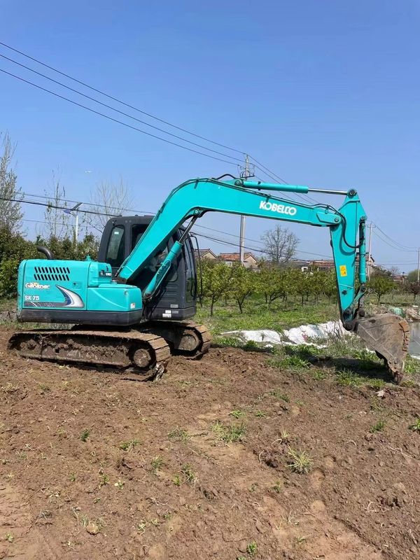 Máy đào mini cũ KOBELCO SK75-8 Máy đào Máy sử dụng động cơ Sức mạnh 42kW