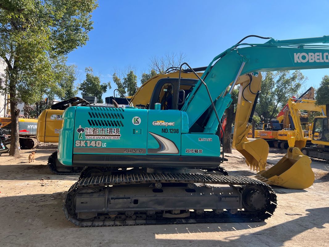 Máy đào cũ Kobelco Sk140lc 8 Crawl Excavator Crane Trọng lượng 13,3t