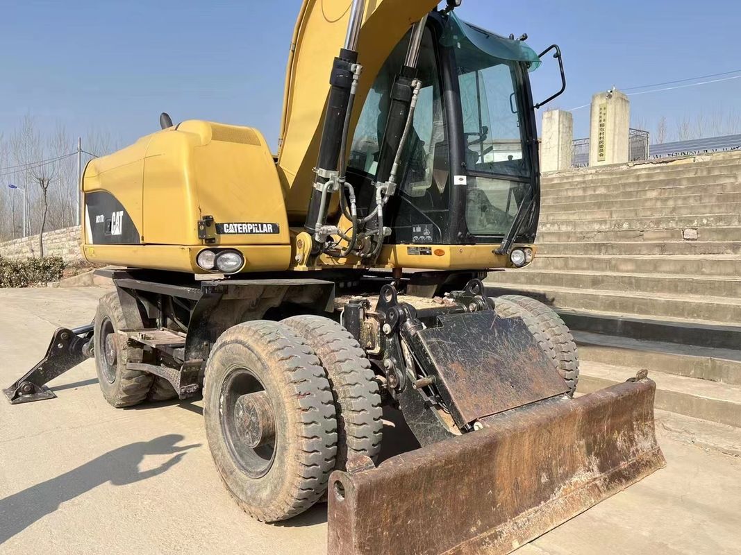 90% Caterpillar M317D2 Xe đào bánh xe cũ với chất lượng cao và hiệu suất tốt nhất để bán