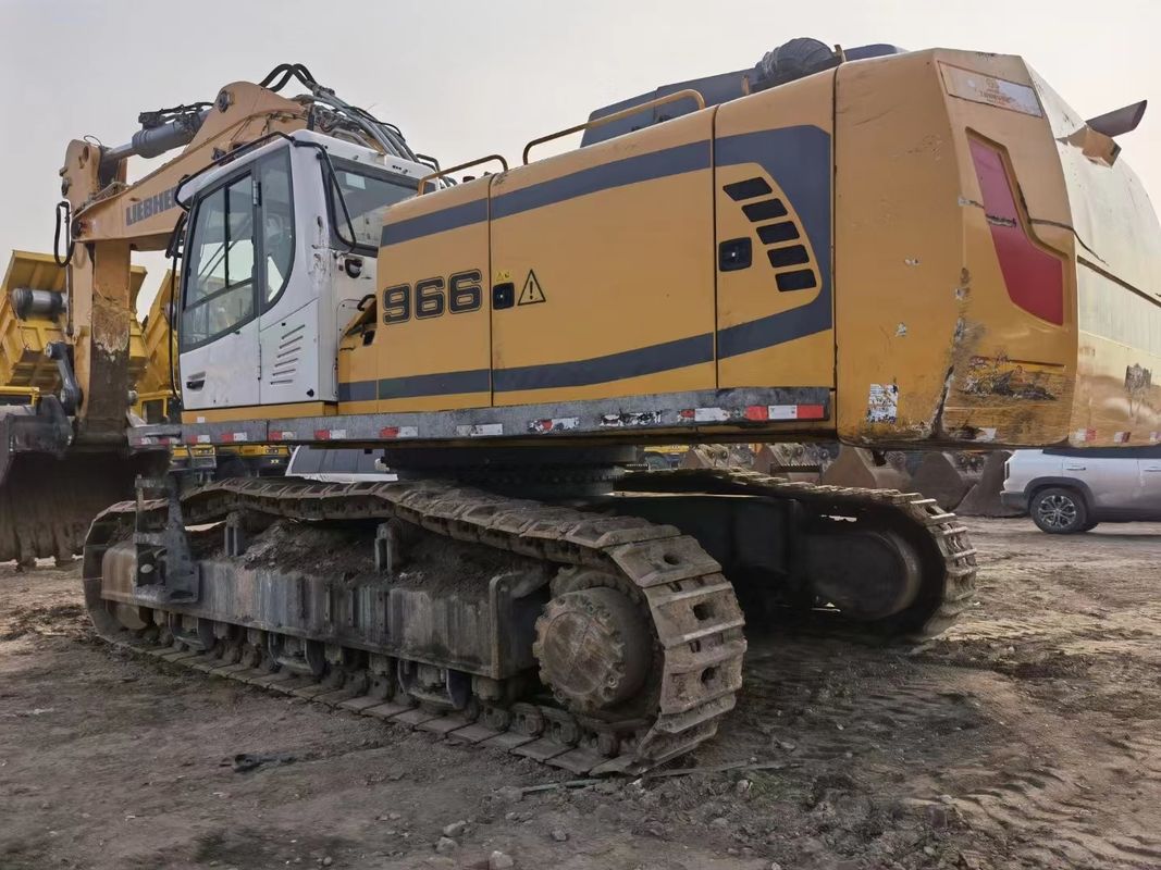 Liebherr R966 đã qua sử dụng sẵn sàng để làm việc và có kinh nghiệm nhập khẩu từ Đức trong tình trạng tốt