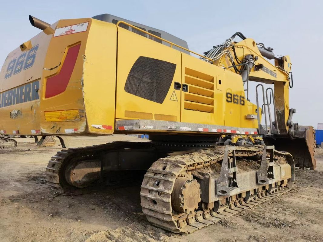 Liebherr R966 đã qua sử dụng sẵn sàng để làm việc và có kinh nghiệm nhập khẩu từ Đức trong tình trạng tốt