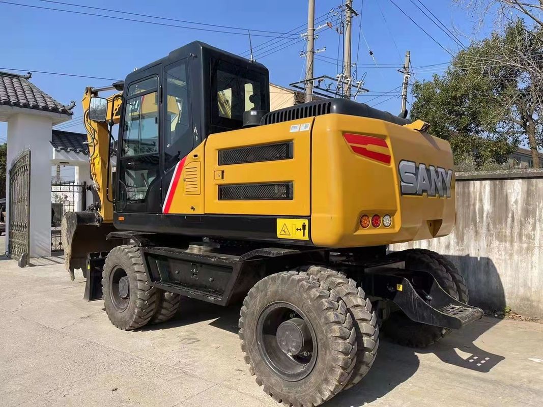Sẵn sàng để làm việc Trung Quốc gốc SANY SY155W Xe đào bánh xe cũ TCD4.1 L4 Loại động cơ