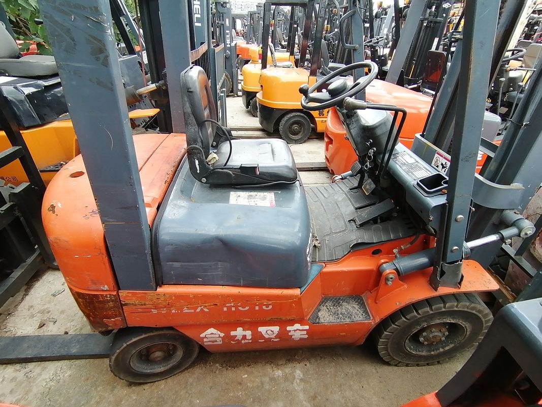 Máy nâng điện nhỏ gọn đã sử dụng HELI CPCD15 Máy nâng động cơ sức mạnh 1,5 tấn