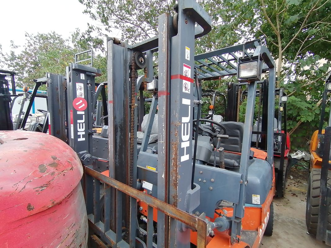 Máy nâng điện nhỏ gọn đã sử dụng HELI CPCD15 Máy nâng động cơ sức mạnh 1,5 tấn