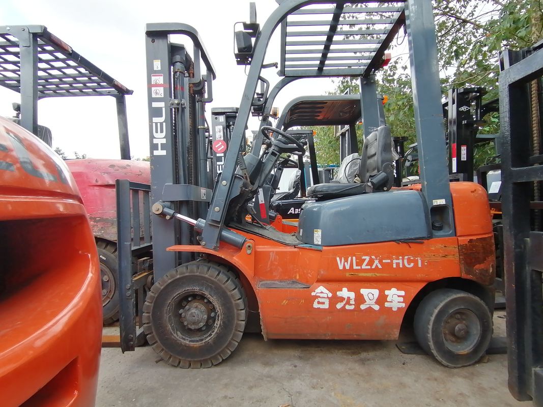 Máy nâng điện nhỏ gọn đã sử dụng HELI CPCD15 Máy nâng động cơ sức mạnh 1,5 tấn
