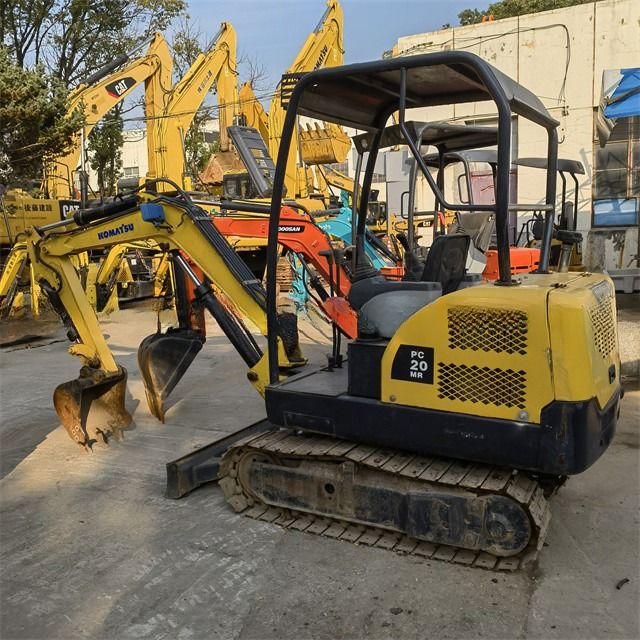 2 Tons sử dụng Nhật Bản Komatsu PC 20 MR máy đào bò với giờ làm việc thấp và lý tưởng