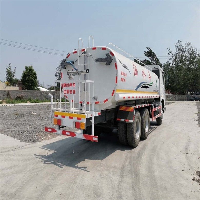 Sino Truck HOWO 6x4 Truck nước 12-16m Vùng phun 25000kg Trọng lượng xe