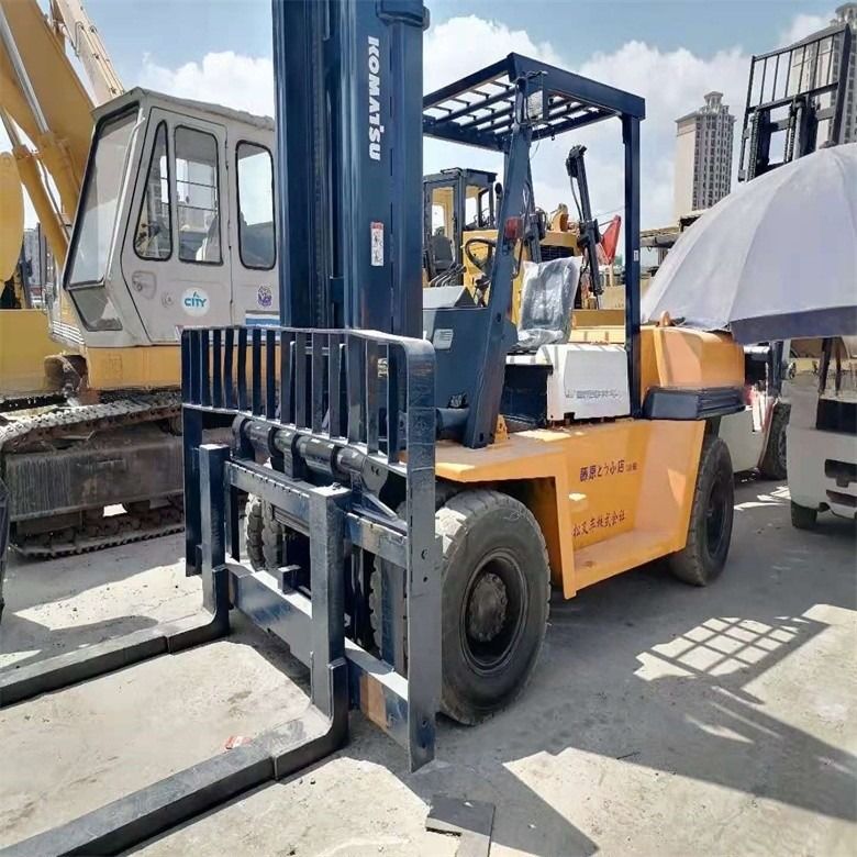 6D95L loại động cơ Nhật Bản làm được sử dụng 7 tấn Komatsu xe nâng trong tình trạng tốt cho bán lẻ