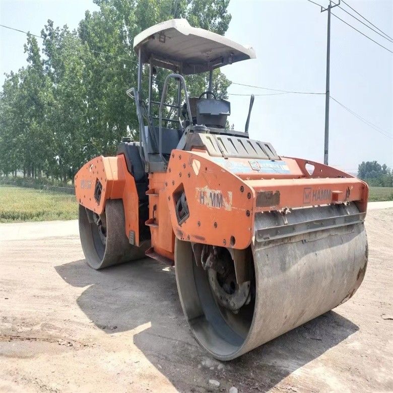 14 Tons sử dụng HAMM HD130 Road Roller nhập khẩu từ Hoa Kỳ cho kỹ thuật cầu cao tốc