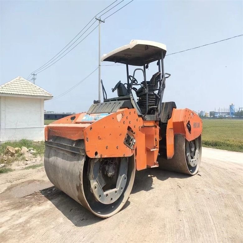 14 Tons sử dụng HAMM HD130 Road Roller nhập khẩu từ Hoa Kỳ cho kỹ thuật cầu cao tốc