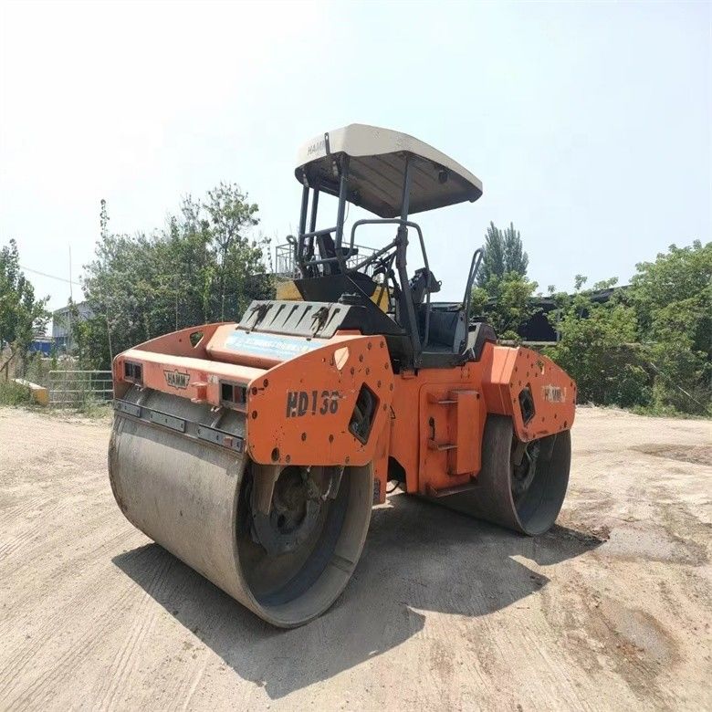 14 Tons sử dụng HAMM HD130 Road Roller nhập khẩu từ Hoa Kỳ cho kỹ thuật cầu cao tốc