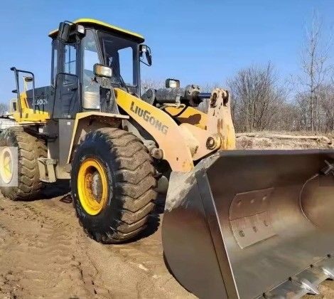 2019 Front End Loader Liugong ZL50CN Loaders loại bánh xe được sử dụng cho 5 tấn Earthmoving