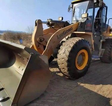 2019 Front End Loader Liugong ZL50CN Loaders loại bánh xe được sử dụng cho 5 tấn Earthmoving