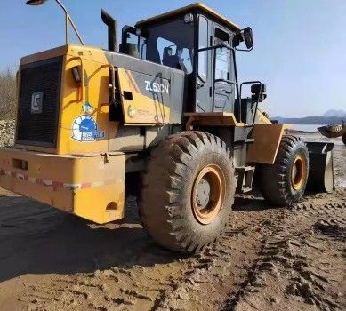 2019 Front End Loader Liugong ZL50CN Loaders loại bánh xe được sử dụng cho 5 tấn Earthmoving