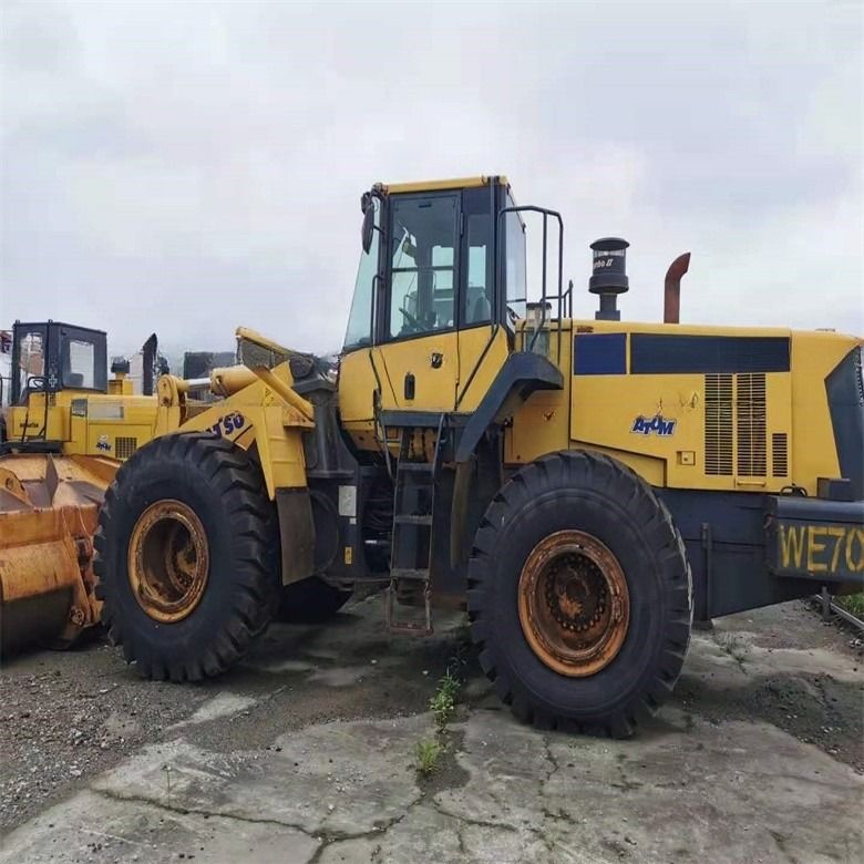 Máy bơm thủy lực nguyên bản Komatsu WA470-6 Loader bánh xe cho 470 Series Loader phía trước