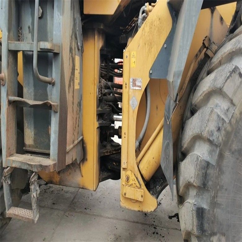 Xây dựng 12 tấn sử dụng Komatsu WA600-3 Wheel Loader 600 Model Heavy Front Head Loader WA600-6
