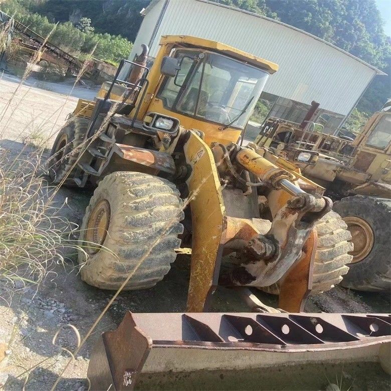 Máy tải phía trước 235KW Máy tải bánh xe Komatsu WA500-6 từ Nhật Bản 4.5 cúb tay thứ hai