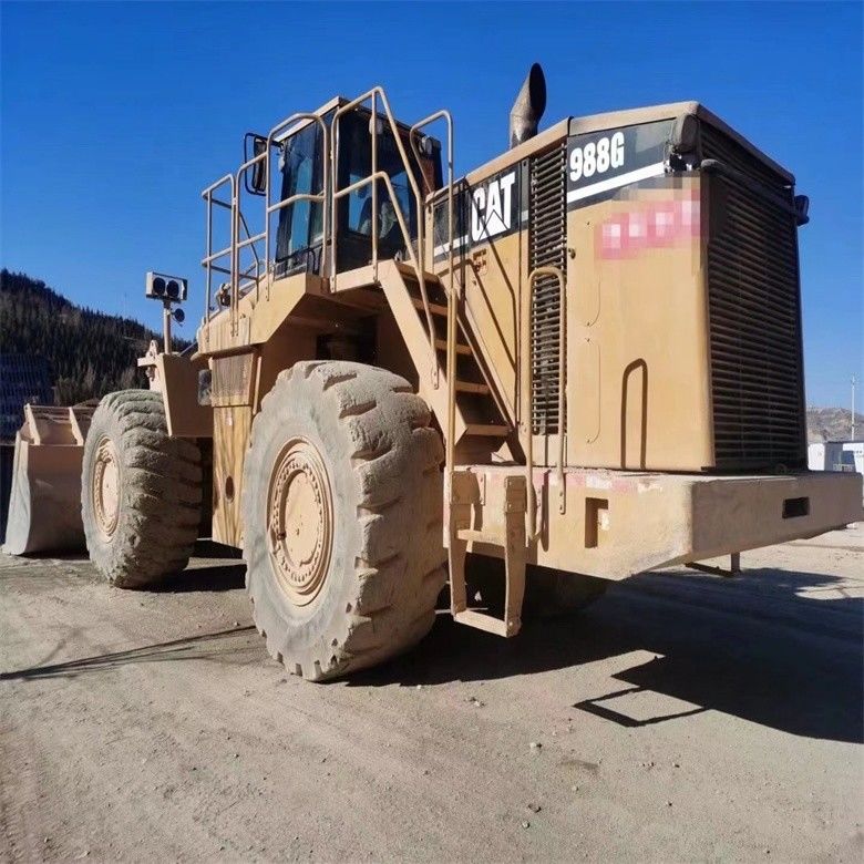Sử dụng Caterpillar CAT 988G 988 50 Tons Wheel Loader với Max.