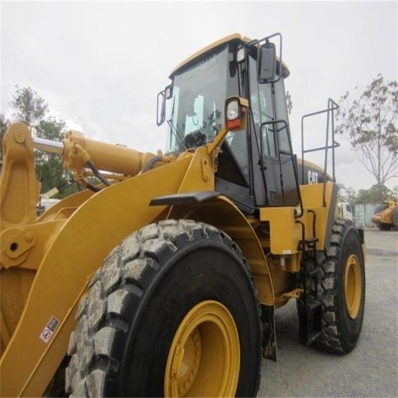 Giá cả phải chăng 24 tấn sử dụng Caterpillar 966G Wheel Loader từ Nhật Bản với 3306 động cơ DITA