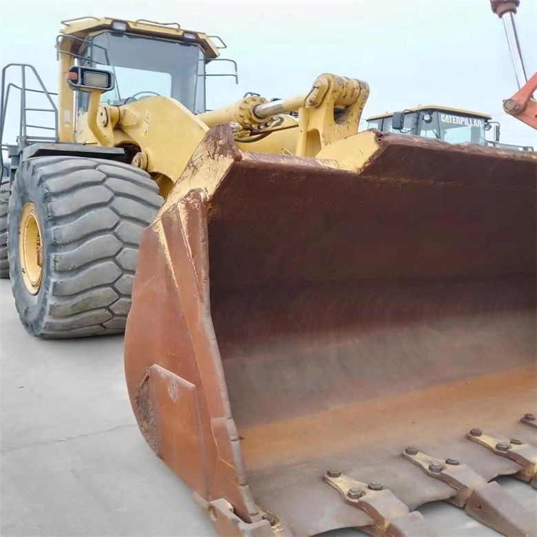 Thời gian làm việc thấp WA600-6 Loader bánh xe từ Nhật Bản với trọng lượng máy 44000-44500 kg