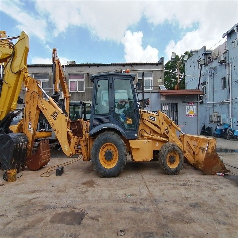 Máy bơm thủy lực nguyên bản JCB 3CX sử dụng máy nén lưng 6,07 tấn Năng lượng tốt