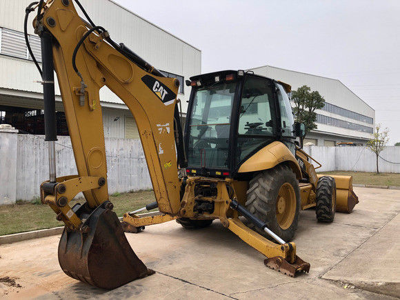 6792 10200 kg Trọng lượng Máy sử dụng Caterpillar 416E Máy nén lưng 162 kw