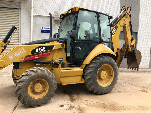 6792 10200 kg Trọng lượng Máy sử dụng Caterpillar 416E Máy nén lưng 162 kw